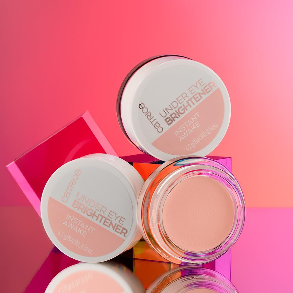 Catrice | under Eye Brightener | Conceal & Brighten Dark Circles | with Hyaluronic Acid & Shea Butter | Vegan, Cruelty Free & Paraben Free (010 | Light Rose)