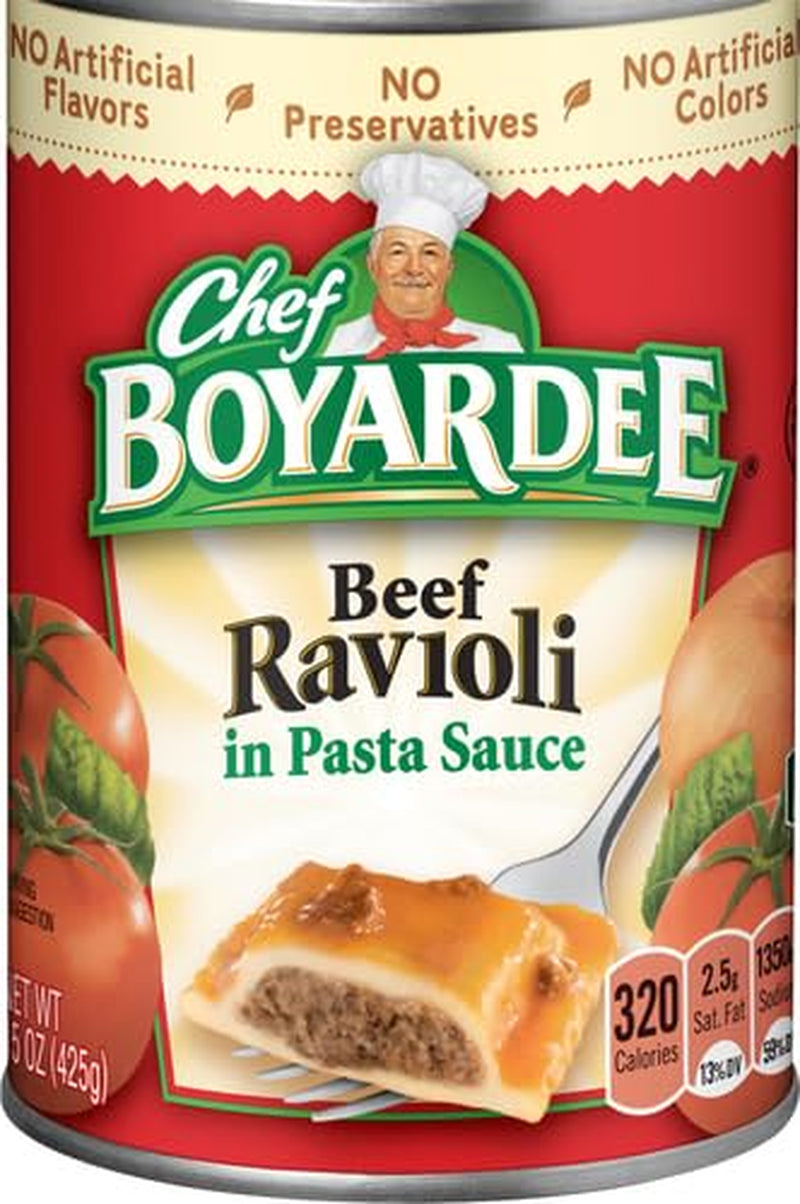 Chef Boyardee Beef Ravioli, 15 Oz