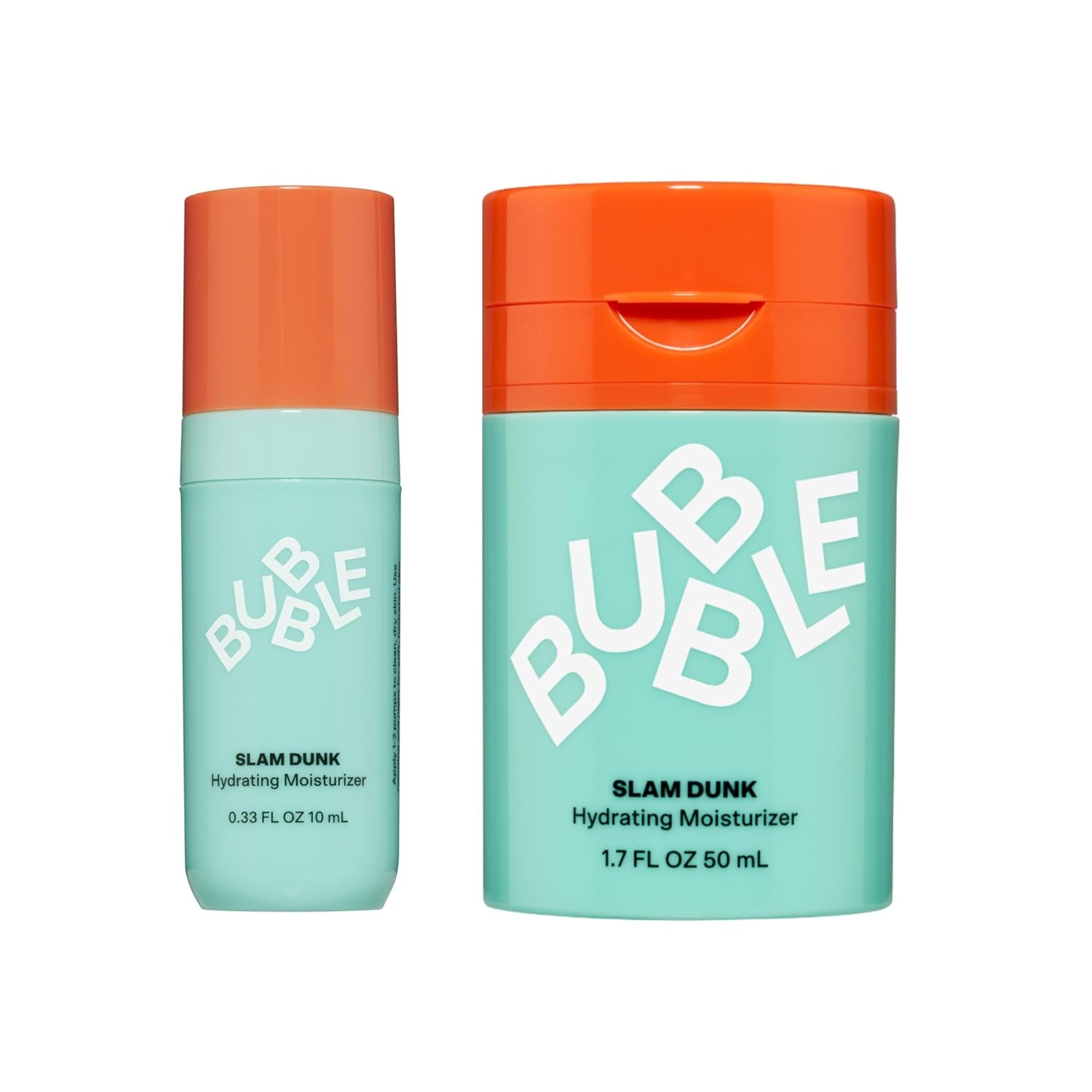 Bubble Skincare Slam Dunk Face Moisturizer - Hydrating Face Cream for Dry Skin Made with Vitamin E + Aloe Vera Juice for a Glowing Complexion - Skin Care with Blue Light Protection (50Ml)