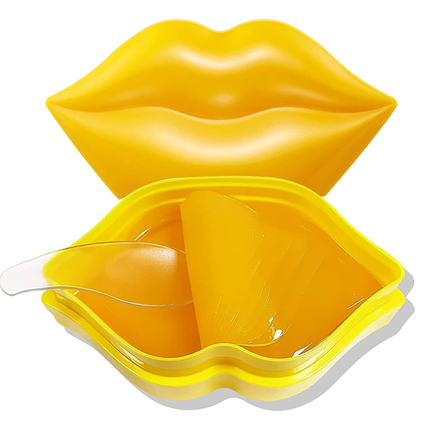 20Pcs Moisturizing/Plumping Lip Mask, Restores Moisture Mask for Dry Lips and Lines Overnight Care, Gel Treatment Masks ​ (Pink)